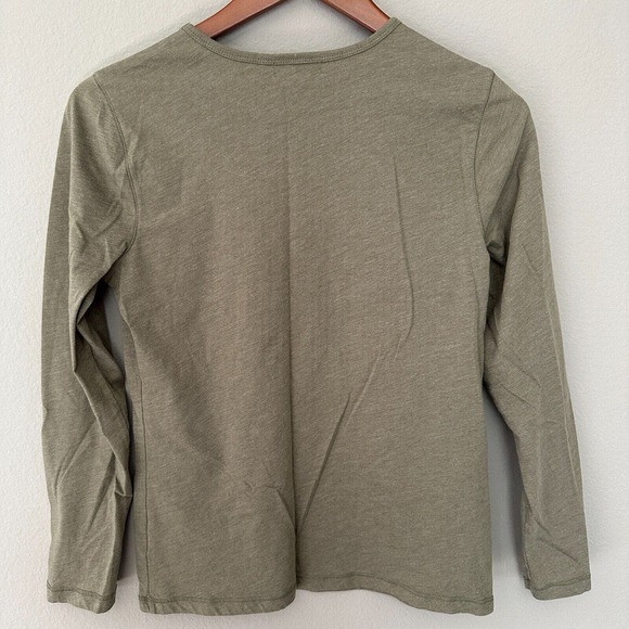 Ralph Lauren Graphic Long Sleeve Tee LRL Logo Floral Design Round Neck Women's M - Picture 4 of 8